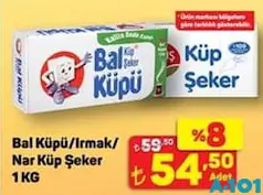 BALKÜPÜ / IRMAK / NAR KÜP ŞEKER 1 KG
